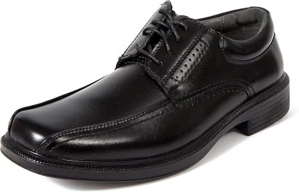 Men's Williamsburg Dress Shoes Comfortable Lace up Formal Oxford for Weddings, Business, Office, Prom